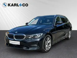 Schwarz Gebraucht 2021 BMW 318 Sport Line Kombi | 20.480 € (Fairer Preis)