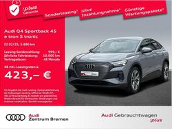 Grau Gebraucht 2025 Audi Q4 Sportback e-tron Performance SUV | 47.470 €