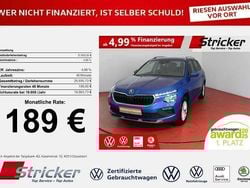 Raceblau metallic Gebraucht 2024 Skoda Kamiq Selection SUV | 21.949 € (Guter Preis)
