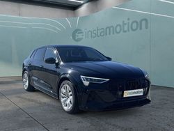 Schwarz Gebraucht 2022 Audi e-tron SUV | 50.790 € (Teuer)