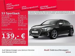 Mythosschwarz metallic Gebraucht 2024 Audi S3 Sport Limousine | 36.944 € (Superpreis)