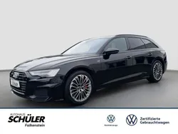 Schwarz (mythosschwarz metallic) Gebraucht 2021 Audi A6 Sport Kombi | 42.485 € (Etwas zu teuer)