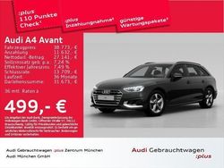 Mythosschwarz metallic Gebraucht 2024 Audi A4 Advanced Plus Kombi | 38.773 € (Etwas zu teuer)