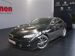 Schwarz Gebraucht 2021 Honda Civic Elegance Limousine | 17.999 € (Guter Preis)
