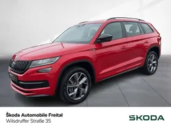 Velvetrot premium metallic Gebraucht 2021 Skoda Kodiaq SportLine SUV | 34.490 € (Fairer Preis)