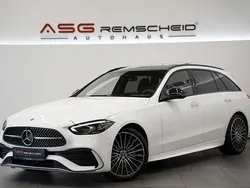 Weiß Gebraucht 2024 Mercedes C300 AMG line Limousine | 53.900 € (Teuer)