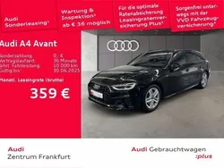 Mythosschwarz metallic Gebraucht 2024 Audi A4 S-Line Kombi | 39.610 € (Fairer Preis)