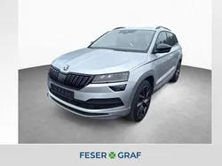 Brillantsilber metallic Gebraucht 2020 Skoda Karoq SportLine SUV | 28.490 € (Fairer Preis)