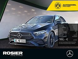 Schwarz / nachtschwarz Gebraucht 2025 Mercedes A180 AMG line Limousine | 37.390 € (Teuer)