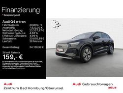 Mythosschwarz metallic Gebraucht 2023 Audi Q4 e-tron Sport SUV | 30.890 € (Fairer Preis)