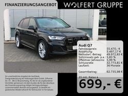 Mythosschwarz metallic Gebraucht 2022 Audi Q7 S-Line SUV | 55.470 € (Guter Preis)