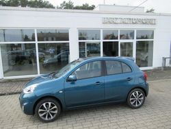 Blau Gebraucht 2014 Nissan Micra Tekna Kleinwagen | 8.990 € (Teuer)
