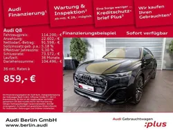 Mythosschwarz metallic Gebraucht 2025 Audi Q8 Ambiente SUV | 114.200 €