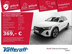 Weiss Gebraucht 2023 Audi Q8 e-tron Advanced SUV | 48.880 € (Superpreis)