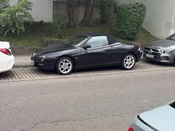 Schwarz Gebraucht 2000 Alfa Romeo Spider Cabrio | 6.000 € (Fairer Preis)