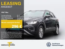 Schwarz Gebraucht 2023 VW T-Roc Life SUV | 28.490 € (Superpreis)