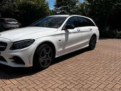 Weiß Gebraucht 2020 Mercedes C300 AMG Limousine | 19.100 € (Teuer)