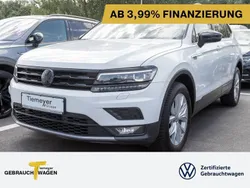 Weiß Gebraucht 2021 VW Tiguan Allspace Highline SUV | 22.590 € (Guter Preis)