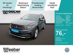 Delfingrau (metallic) Gebraucht 2021 VW Tiguan Elegance SUV | 28.290 € (Guter Preis)