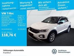 Pure white/schwarz Gebraucht 2025 VW T-Roc Goal SUV | 30.450 € (Superpreis)