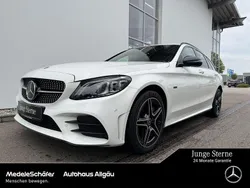 Weiß Gebraucht 2021 Mercedes C300e AMG Limousine | 30.980 € (Guter Preis)