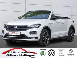 Pure white Gebraucht 2021 VW T-Roc Cabriolet R-line Cabrio | 27.490 € (Fairer Preis)
