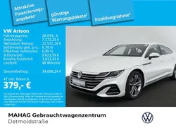 Oryxweiß perlmutteffekt Gebraucht 2022 VW Arteon R-line Limousine | 28.693 € (Fairer Preis)