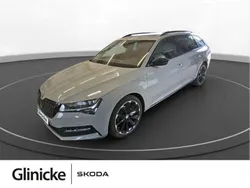 Stahlgrau Gebraucht 2021 Skoda Superb SportLine Kombi | 26.880 € (Fairer Preis)