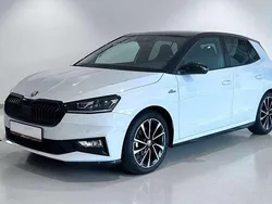 Moonweiss metallic Gebraucht 2024 Skoda Fabia Monte Carlo Kleinwagen | 24.850 € (Fairer Preis)