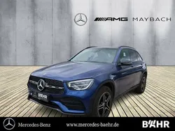 Brillantblau (metallic) Gebraucht 2021 Mercedes GLC300e AMG SUV | 32.950 € (Fairer Preis)