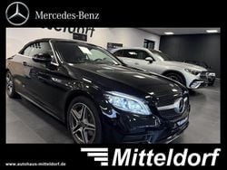 Lack obsidianschwarz Gebraucht 2019 Mercedes C200 AMG Cabrio | 31.890 € (Etwas zu teuer)