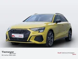 Pythongelb metallic Gebraucht 2024 Audi A3 Sportback e-tron S-Line Limousine | 38.690 € (Teuer)
