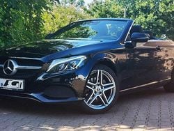 Schwarz Gebraucht 2017 Mercedes C180 Cabrio | 18.990 € (Superpreis)