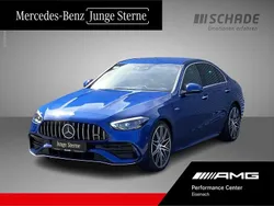 Blau Gebraucht 2024 Mercedes C43 AMG AMG Limousine | 64.850 € (Etwas zu teuer)