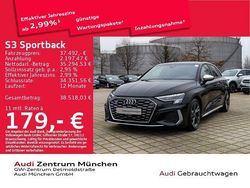 Mythosschwarz metallic Gebraucht 2024 Audi S3 Basis Limousine | 37.492 € (Superpreis)