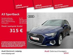 Blau Gebraucht 2024 Audi A3 Advanced Limousine | 35.510 € (Fairer Preis)