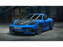 Blau Gebraucht 2023 Porsche Cayman GT4 Chrono Coupé | 169.800 € (Fairer Preis)
