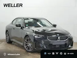 Black sapphire (schwarz) Gebraucht 2024 BMW 218 Advantage Coupé | 31.795 € (Superpreis)