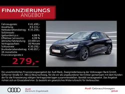 Mythosschwarz metallic Gebraucht 2024 Audi S3 Basis Limousine | 40.980 € (Fairer Preis)