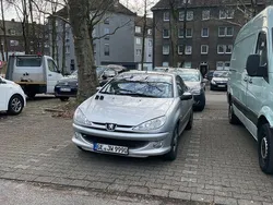 Silber Gebraucht 2003 Peugeot 206 CC Cabrio | 1.000 € (Superpreis)