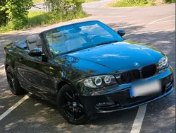 Schwarz Gebraucht 2008 BMW 120 Cabriolet Advantage Cabrio | 7.200 € (Etwas zu teuer)