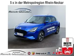 Frontier blue pearl Gebraucht 2024 Suzuki Swift Comfort+ Kleinwagen | 16.789 € (Fairer Preis)