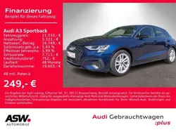 Navarrablau metallic Gebraucht 2022 Audi A3 Ambiente Limousine | 21.330 € (Guter Preis)