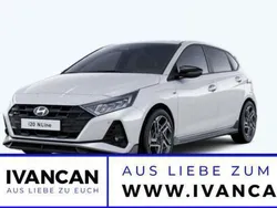 Weiß (atlas white) Neu 2025 Hyundai i20 N Line Kleinwagen | 25.390 € (Fairer Preis)