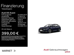 Firmamentblau metallic Gebraucht 2022 Audi A6 Performance Kombi | 30.890 € (Guter Preis)