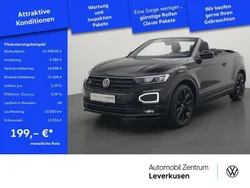 Schwarz Gebraucht 2021 VW T-Roc Cabriolet R-line Cabrio | 24.988 € (Fairer Preis)