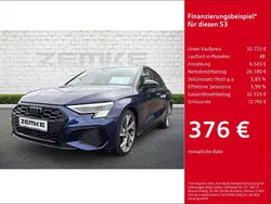 Blau Gebraucht 2021 Audi S3 Ambiente Limousine | 32.725 € (Fairer Preis)