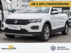 Weiß Gebraucht 2022 VW T-Roc Cabriolet Style Cabrio | 21.430 € (Guter Preis)