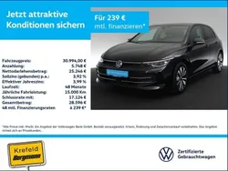Schwarz Gebraucht 2024 VW Golf VIII Goal Limousine | 30.994 € (Superpreis)