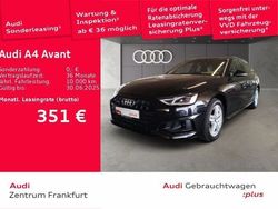 Mythosschwarz metallic Gebraucht 2024 Audi A4 Advanced Plus Kombi | 42.250 € (Teuer)